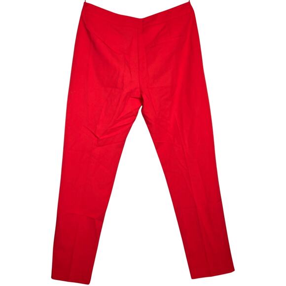Primark Red Ruffle Pocket Dress Pants 6 - Picture 2 of 10